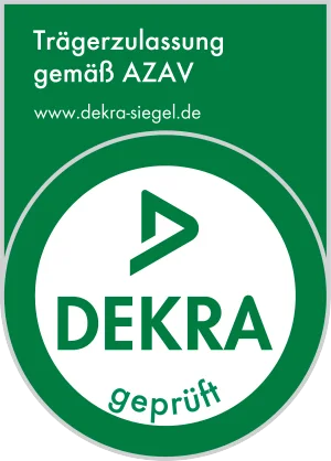 AZAV provider accreditation from DEKRA